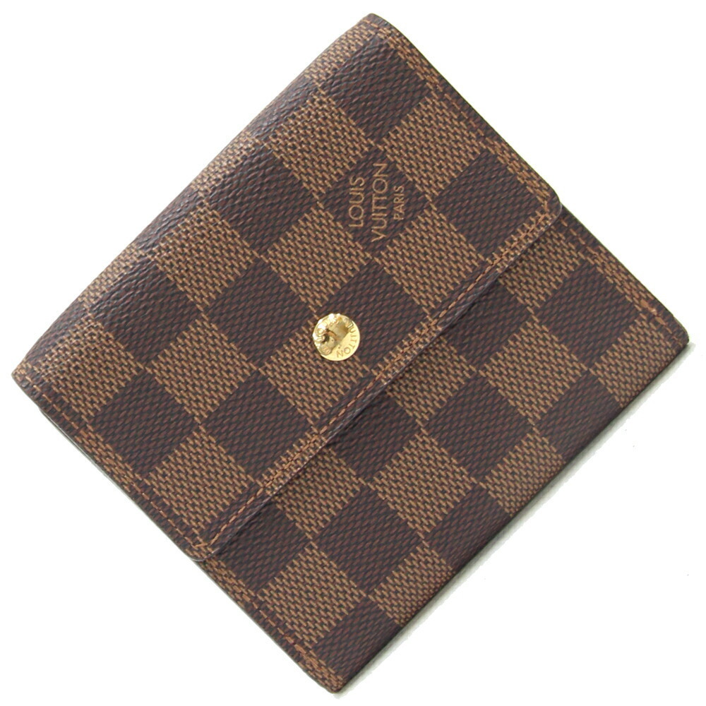 Louis Vuitton Double Hook Wallet Porte Monnaie Bi Crocodile Carte